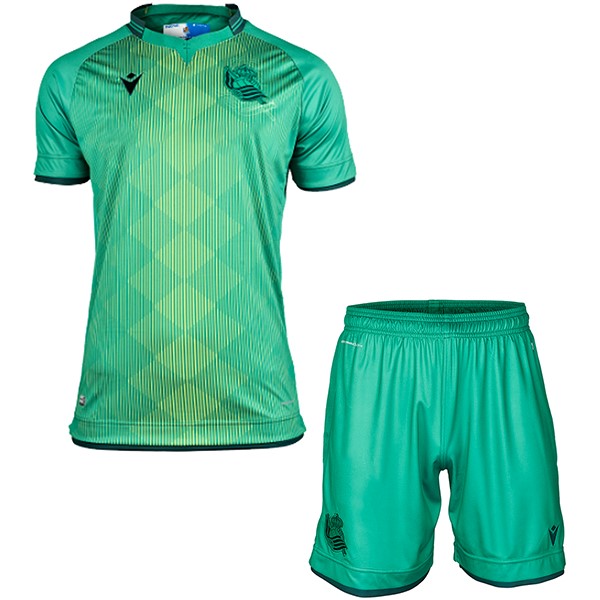 Camiseta Real Sociedad Replica Segunda Ropa Niños 2019/20 Verde